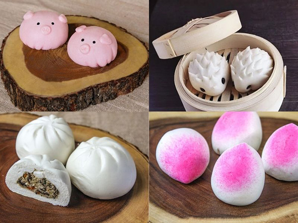 Thọ Phát đem đến đa dạng các loại bánh bao với hình dáng, hương vị khác nhau