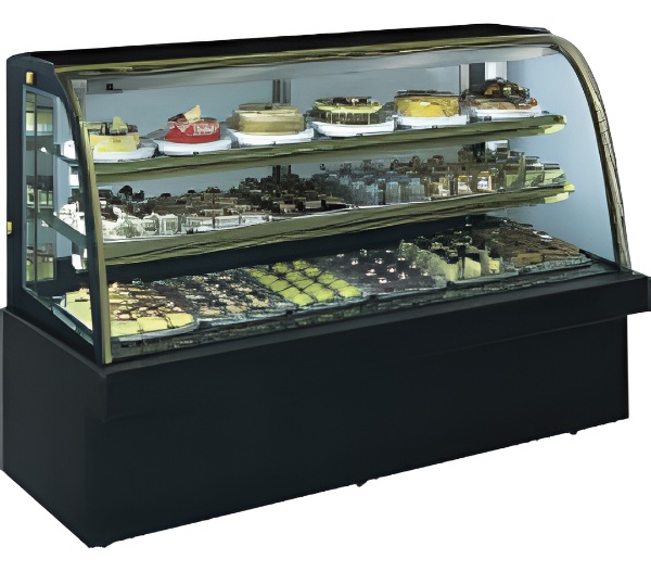 Tủ trưng b&agrave;y b&aacute;nh kem chất lượng cao của Inox Kiến An