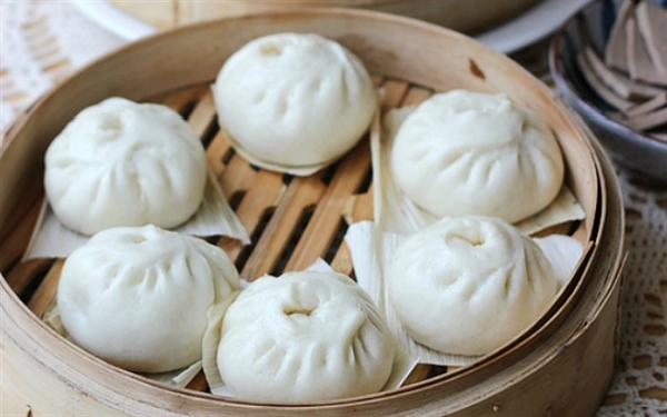 Hấp b&aacute;nh bao l&agrave; bước cuối c&ugrave;ng