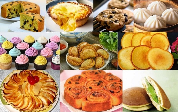 10 loại bánh được làm từ bột mì